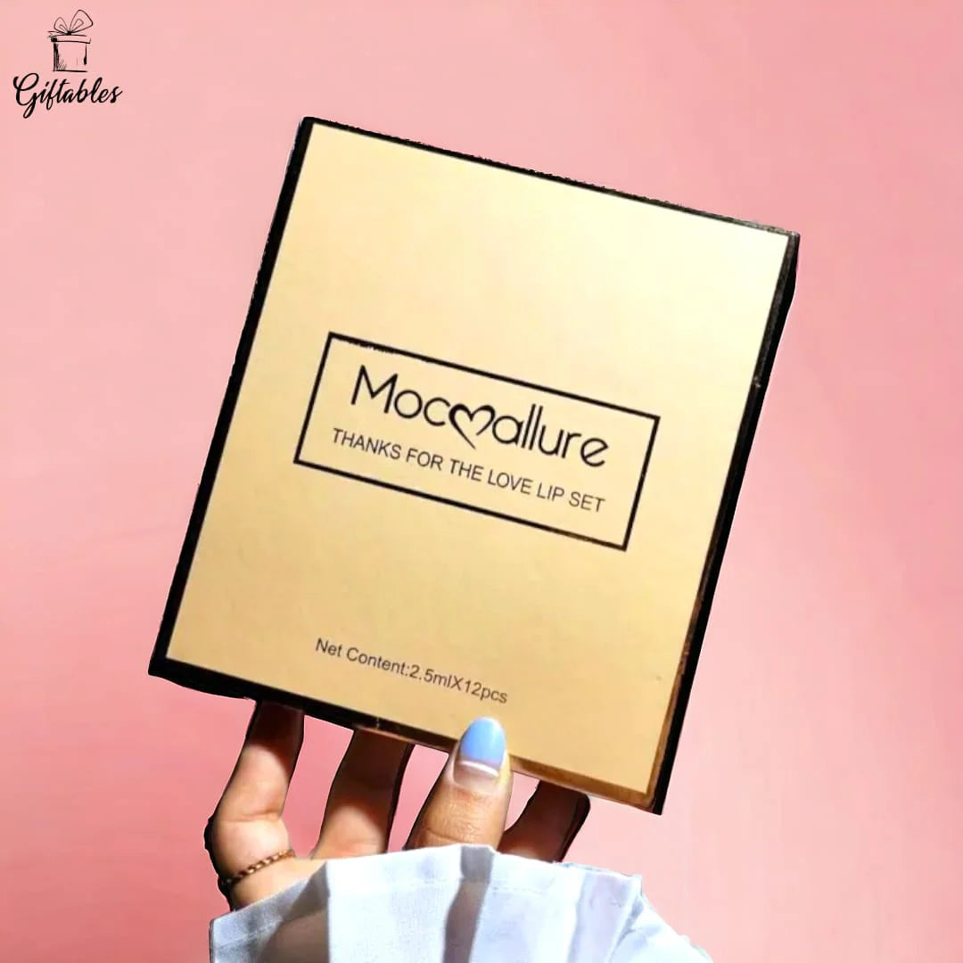 Mocallure Lip Gloss 12 Pcs Pack