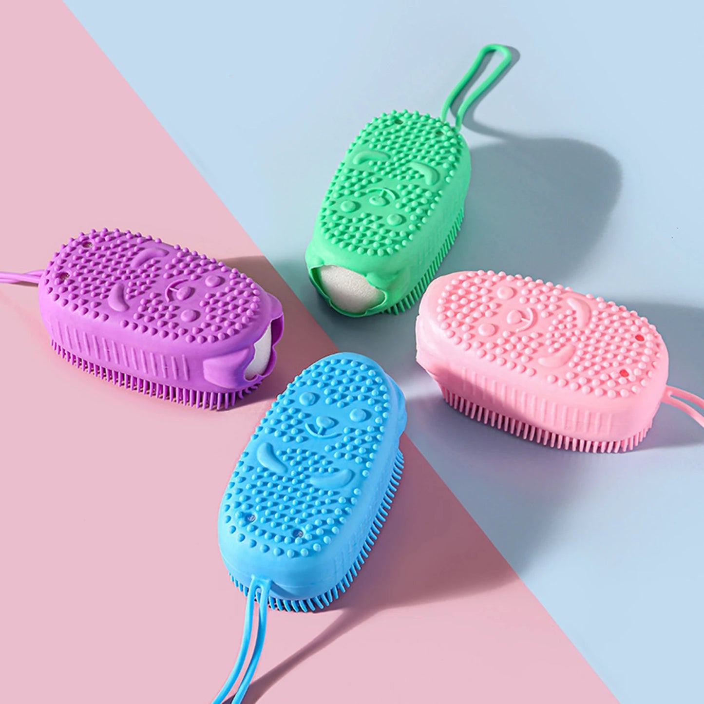 Silicone 2 in 1 Exfoliating Body Brush