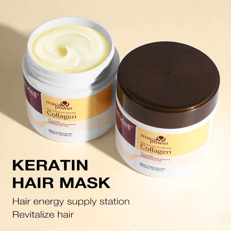 Karseell Collagen Hair Treatment Deep Repair Conditioning Argan Oil Hair Mask