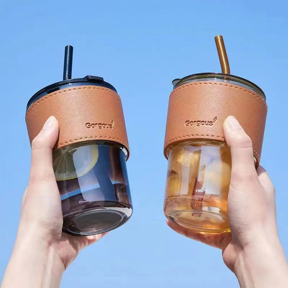 Bamboo-Joint Glass Mini Tumbler