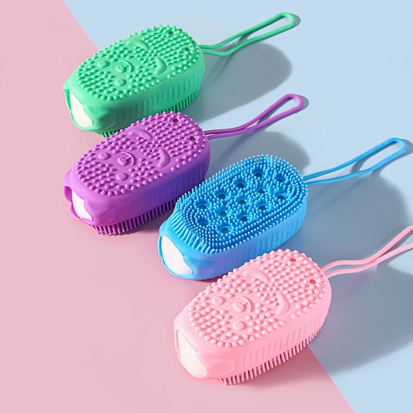 Silicone 2 in 1 Exfoliating Body Brush