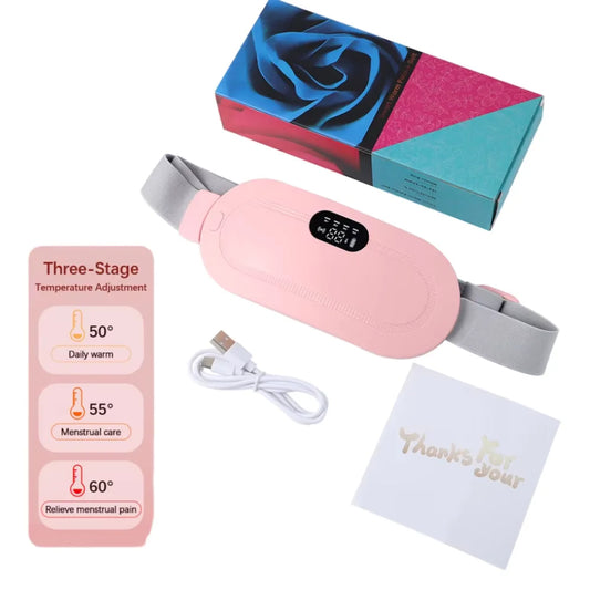 Electric Heating Pad | Menstrual Cramp Massager Belt | Electric Heating Pad | Menstrual Cramp Massager Belt | Women Period Care Hot Compress Device