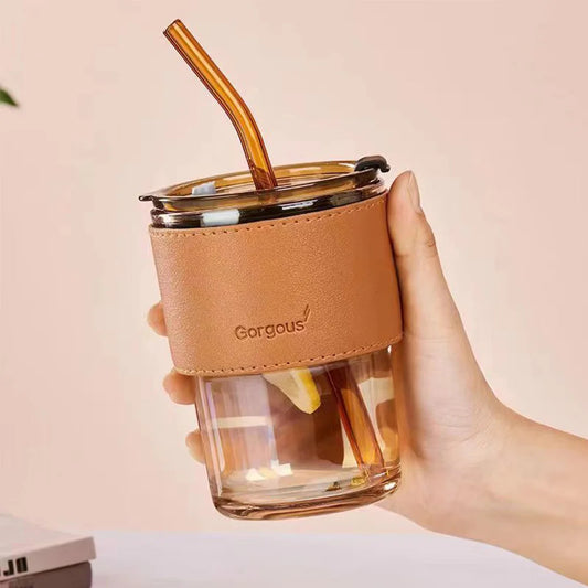 Bamboo-Joint Glass Mini Tumbler