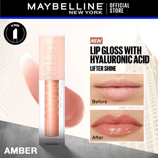 Maybelline New York Lifter Shine® Hydrating Lip Gloss With Hyaluronic Acid