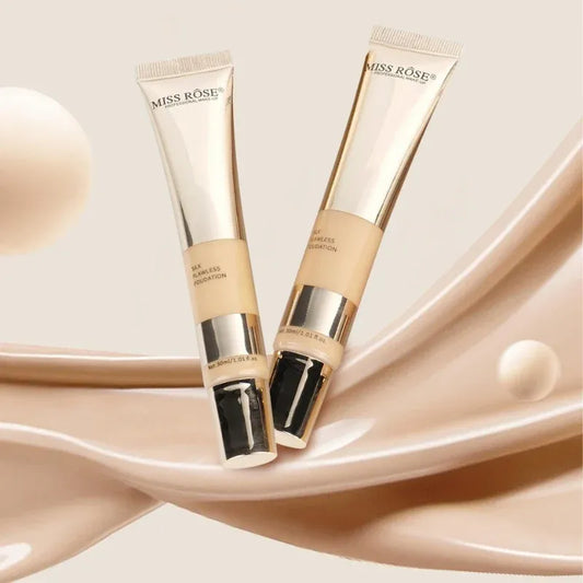 Miss Rose Silk Flawless Foundation | Long-Lasting Lightweight Liquid Foundation with Natural Radiant Finish